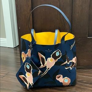 NWOT Kate spade reversible purse